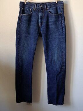 Levi Strauss Mens 505 Jeans Size 34W 34L